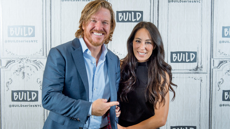 Chip and Joanna Gaines smiling