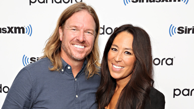 Chip and Joanna Gaines smiling