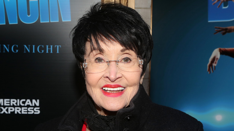 Chita Rivera red lipstick