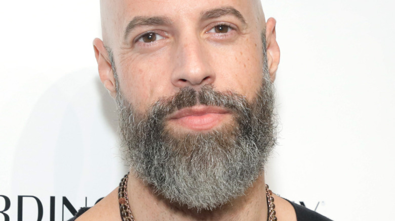 Chris Daughtry posing at an event
