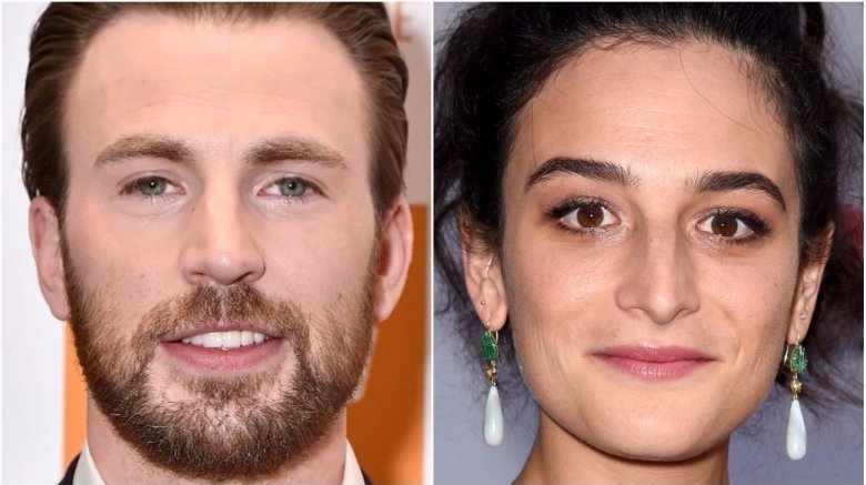 Chris Evans and Jenny Slate