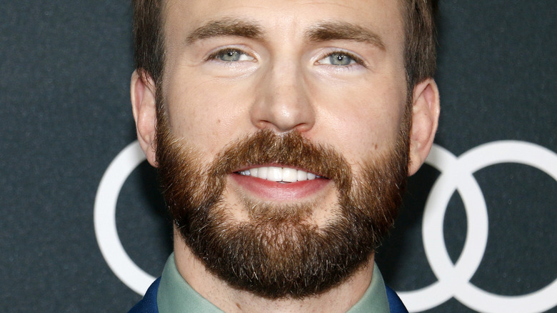 Chris Evans smiling