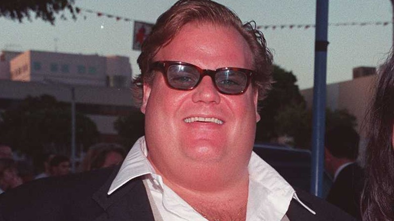 Chris Farley smiling
