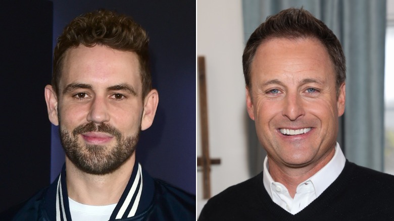 Nick Viall and Chris Harrison side by side