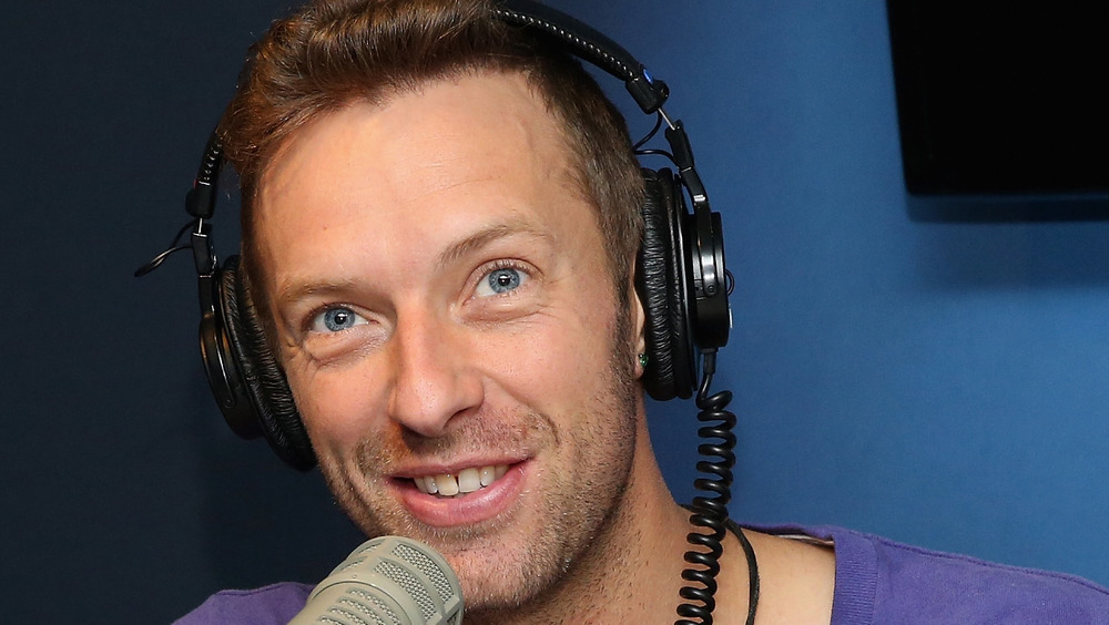 Chris Martin smiling