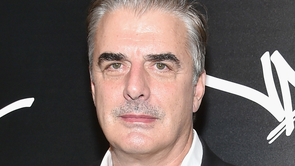 Chris Noth posing