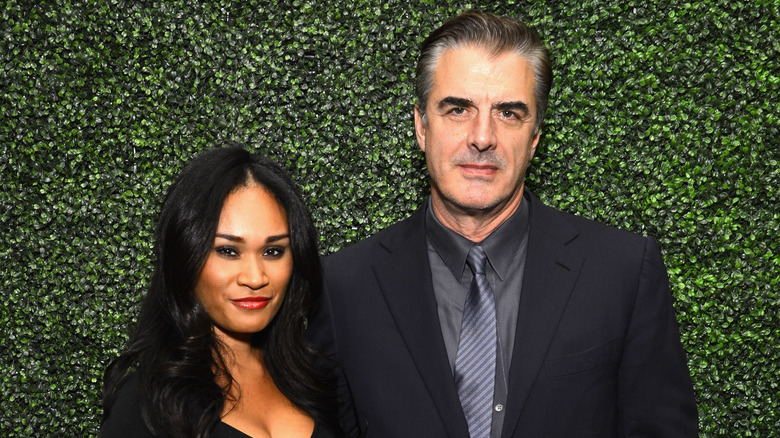 Chris Noth and his wife