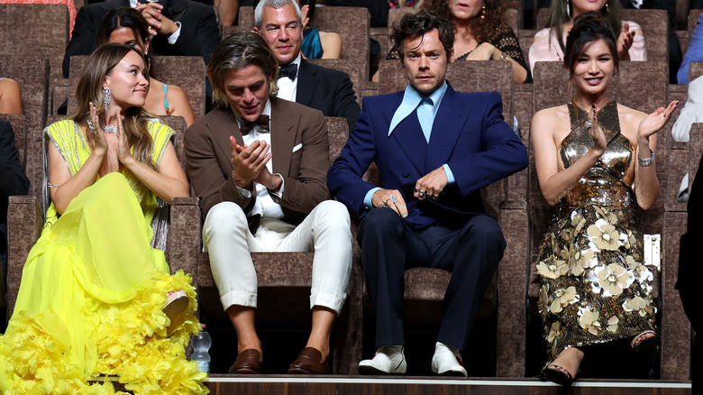 Olivia Wilde, Chris Pine, Harry Styles and Gemma Chan attending film festival