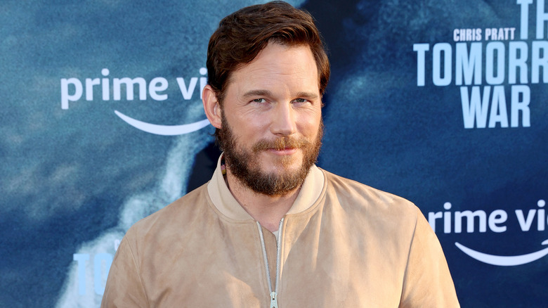 Chris Pratt smiling