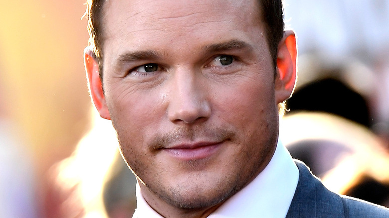 Chris Pratt at the premiere of Disney and Marvel's "Guardians Of The Galaxy Vol. 2" 2017