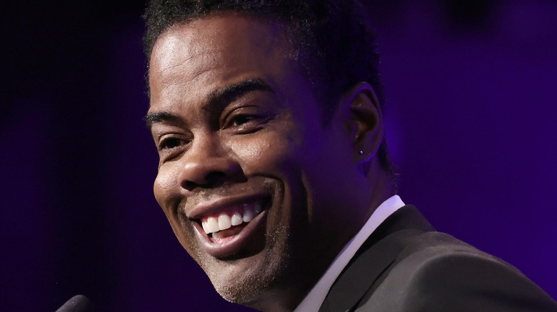 Chris Rock smiling