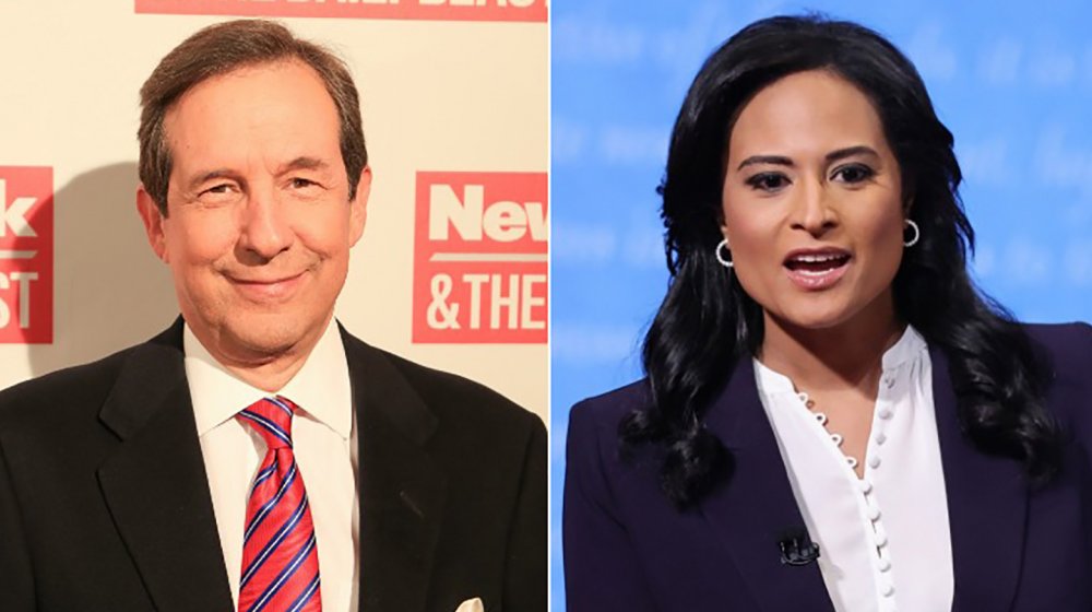 Chris Wallace and Kristen Welker