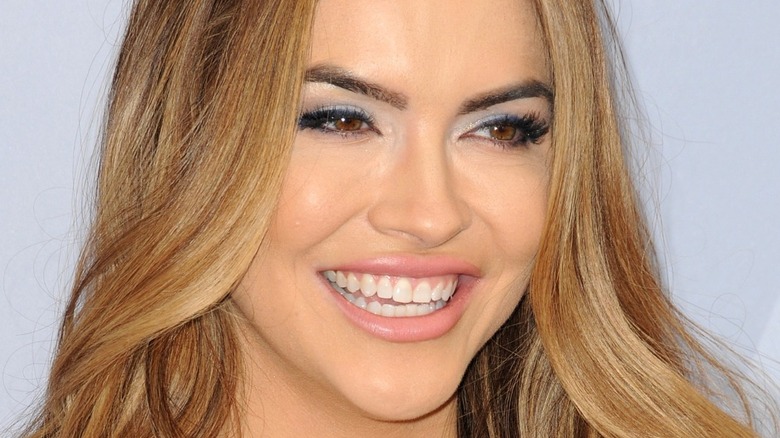 Chrishell Stause smiling