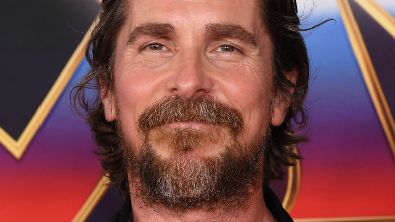 Christian Bale with beard