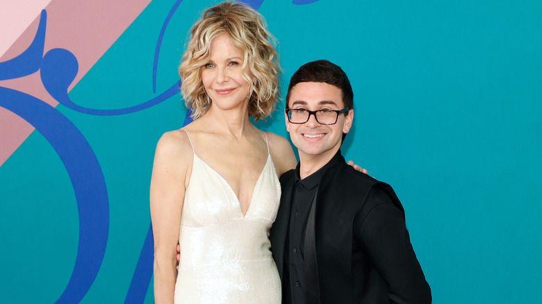 Meg Ryan and Christian Siriano at the 2017 CFDA Fashion Awards