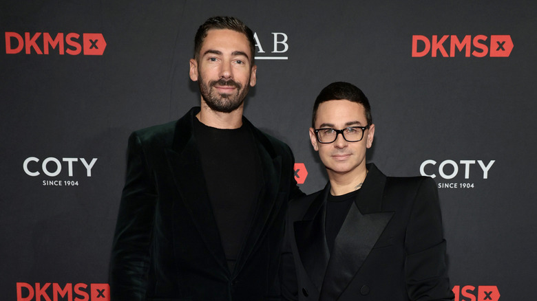 Kyle Smith and Christian Siriano at the DKMS Gala 2025