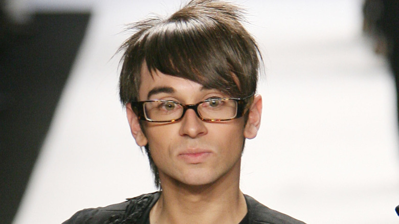 Christian Siriano on the runway at the "Project Runway" Season 4 Fall 2008 fashion show