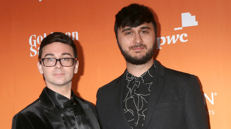 Christian Siriano and Brad Walsh at the 2017 TrevorLIVE Los Angeles