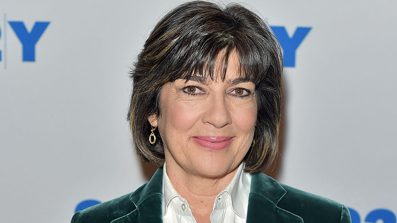 Christiane Amanpour on the red carpet