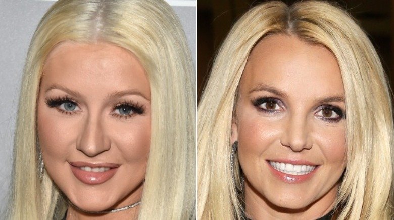 Christina Aguilera and Britney Spears