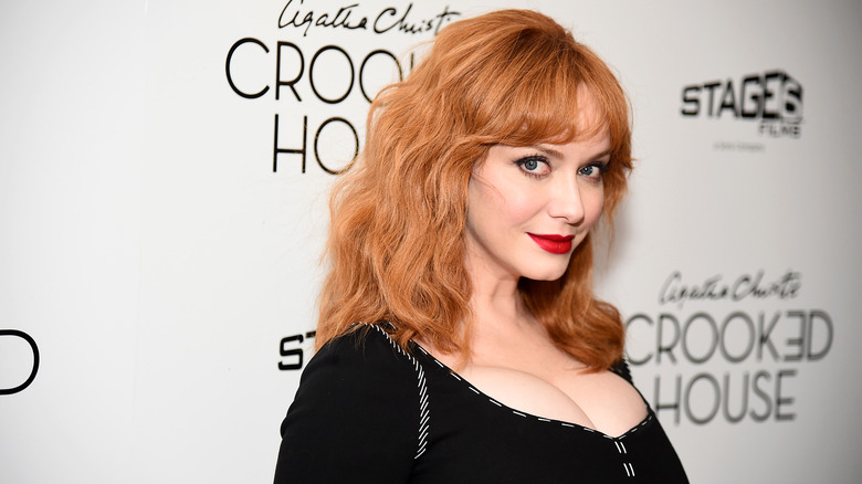 Christina Hendricks on the red carpet
