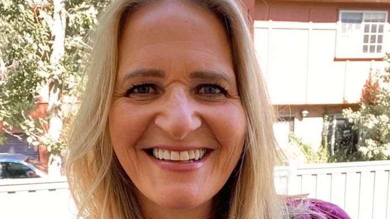Christine Brown smiling 