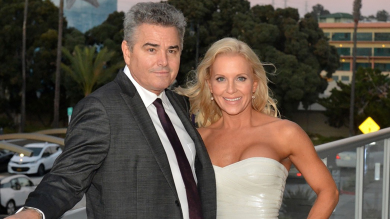 Christopher Knight and Cara Kokenes posing