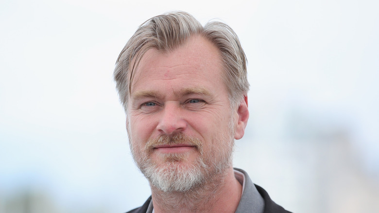 Christopher Nolan smiling