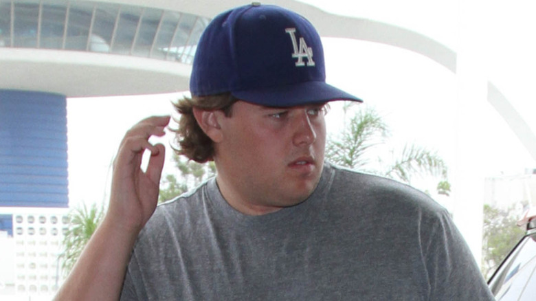Christopher Schwarzenegger at LAX