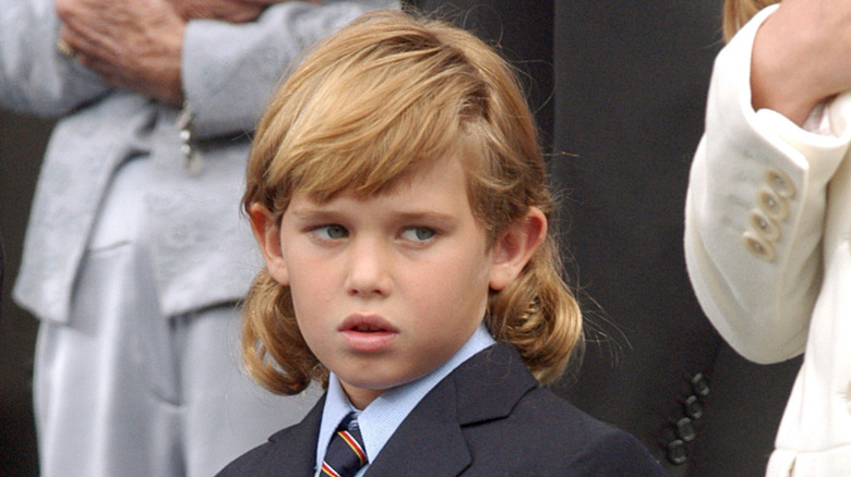 Christopher Schwarzenegger as a kid at State Capitol