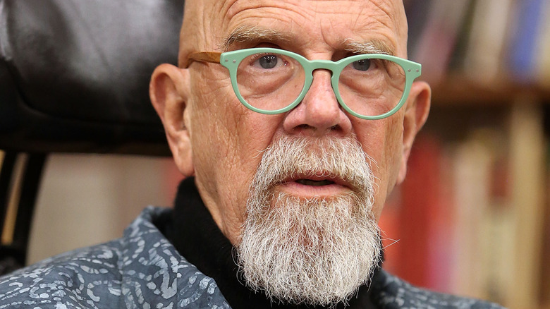 Artist Chuck Close at the Strand Bookstore 2014