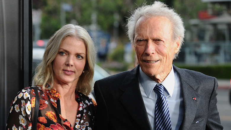 Christina Sandera and Clint Eastwood at Sully screening
