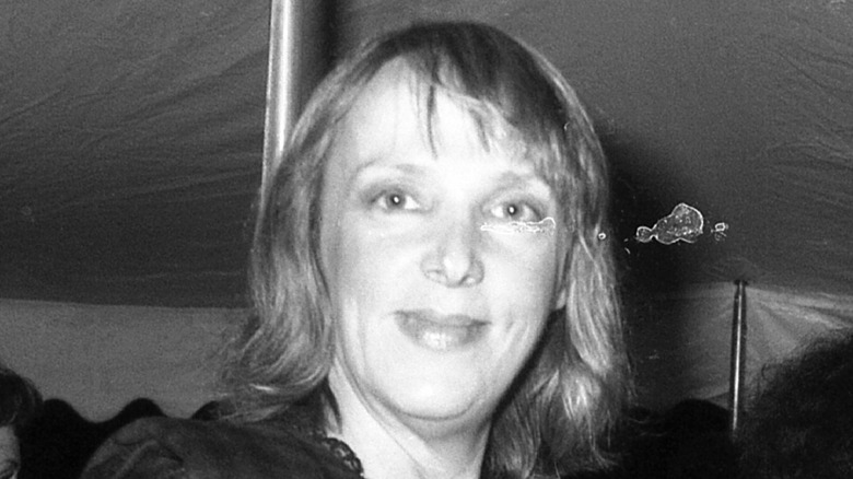 Gael Greene at cocktail party in the 1980s