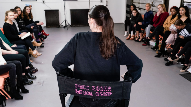 Coco Rocha model camp