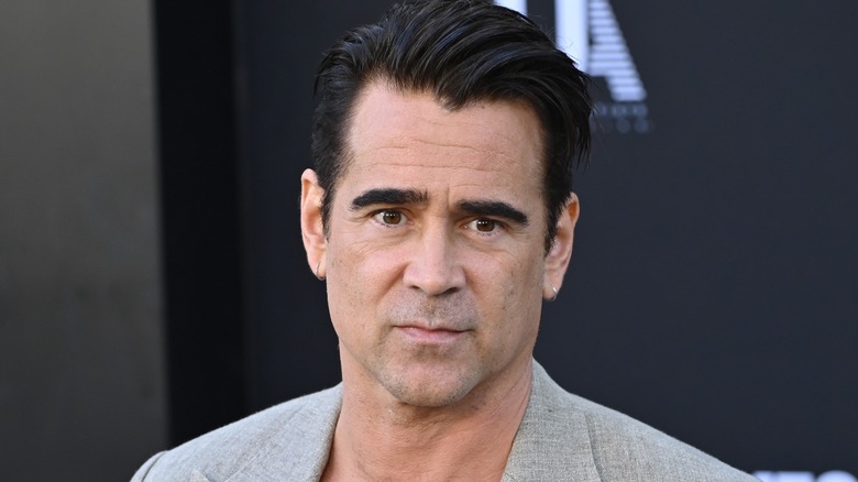 Colin Farrell posing