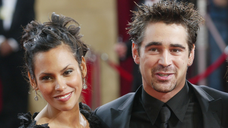 Colin Farrell and Kim Bordenave