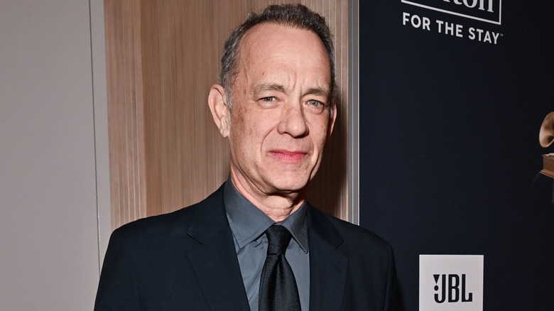 Tom Hanks in suit and tie