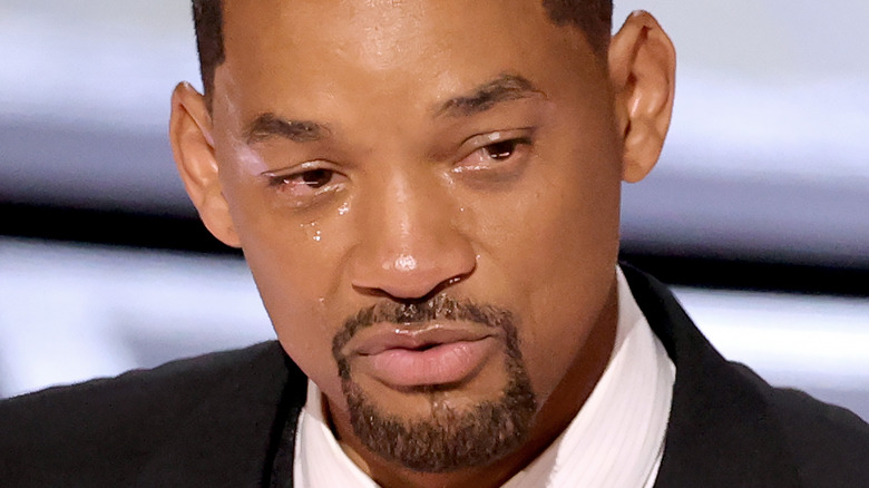 Will Smith crying