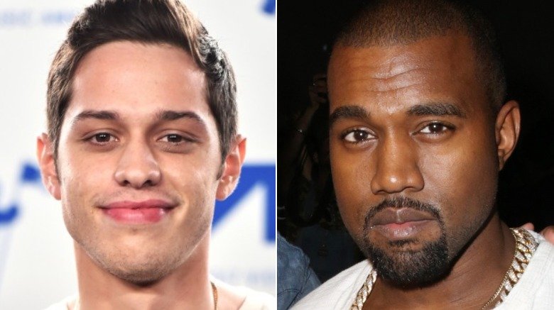 Pete Davidson and Kanye West