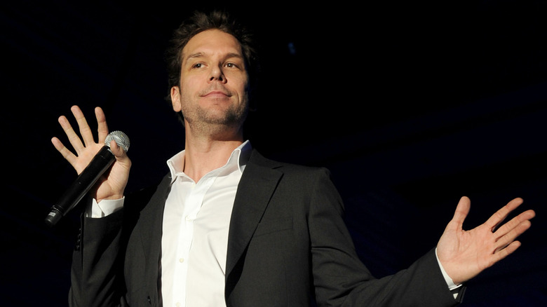 Stand-up comic Dane Cook onstage