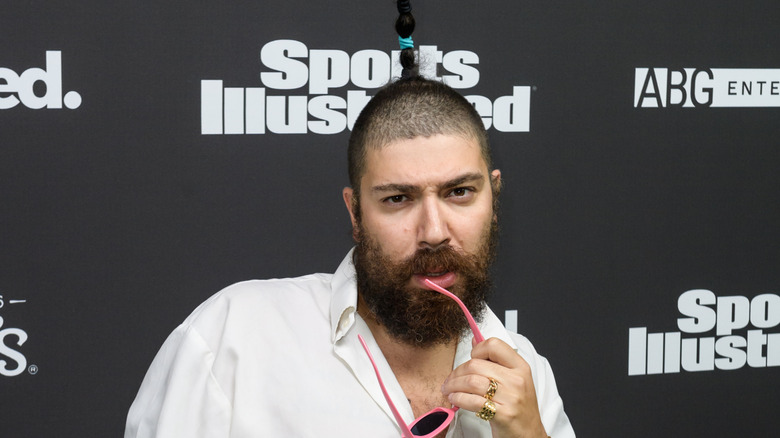 Josh Ostrovsky on the red carpet