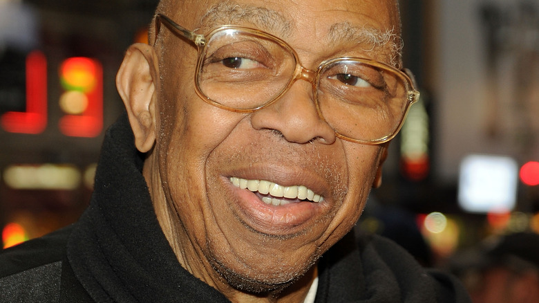 Geoffrey Holder posing for a photo