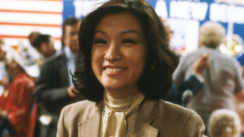 Connie Chung smiling