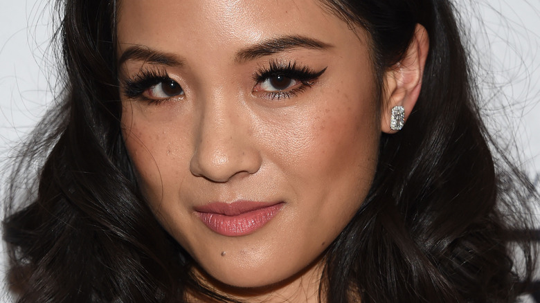 Constance Wu diamond earring