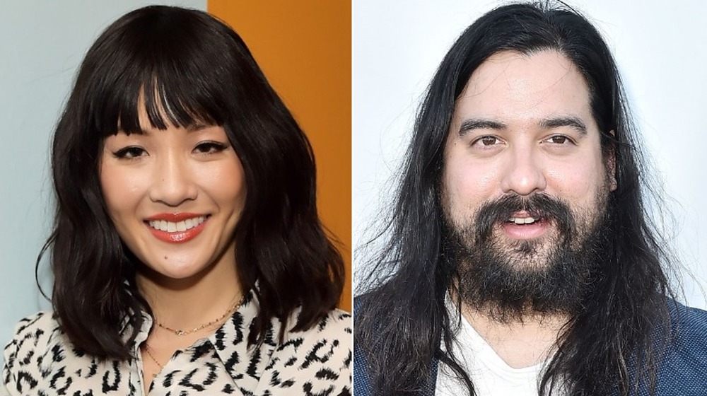 Constance Wu and boyfriend Ryan Kattner smiling