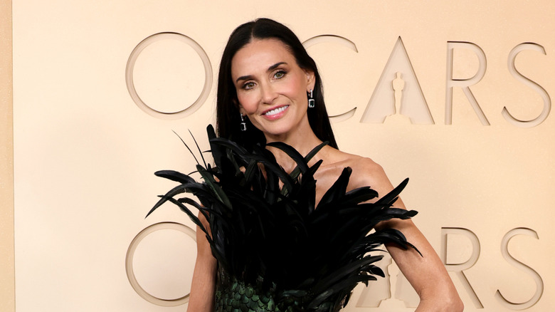 Demi Moore posing