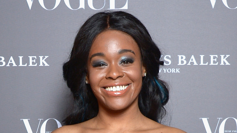 Azealia Banks smiling