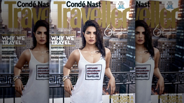 Priyanka Chopra on Conde Nast Traveller