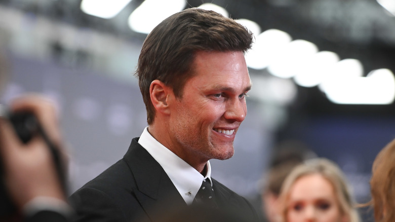 Tom Brady smiling