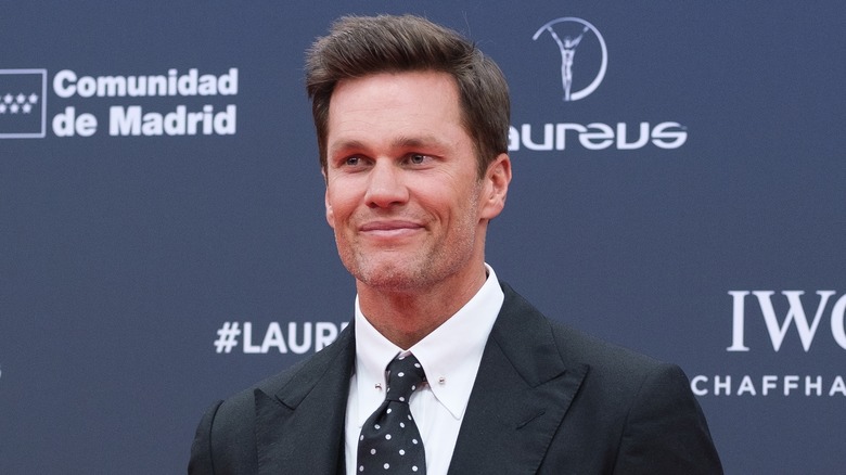 Tom Brady smiling